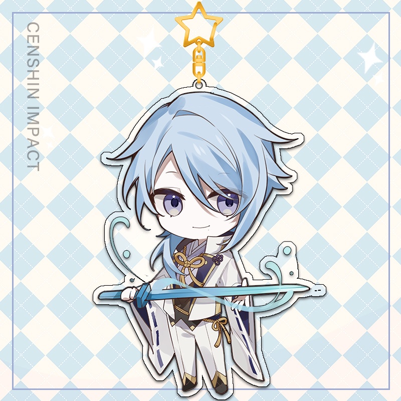 Genshin Impact genshinimpact 原神 甘雨 神里綾人 七七 雷電将軍 九条裟羅 アクリルキーホルダー