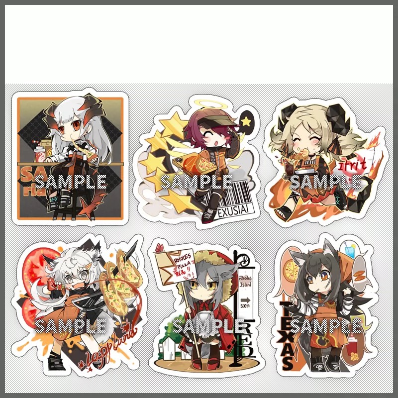 Arknights アークナイツ 明日方舟 エクシア サリア イフリータ ラップランド レッド テキサス アクリルスタンド アクリルキーホルダー