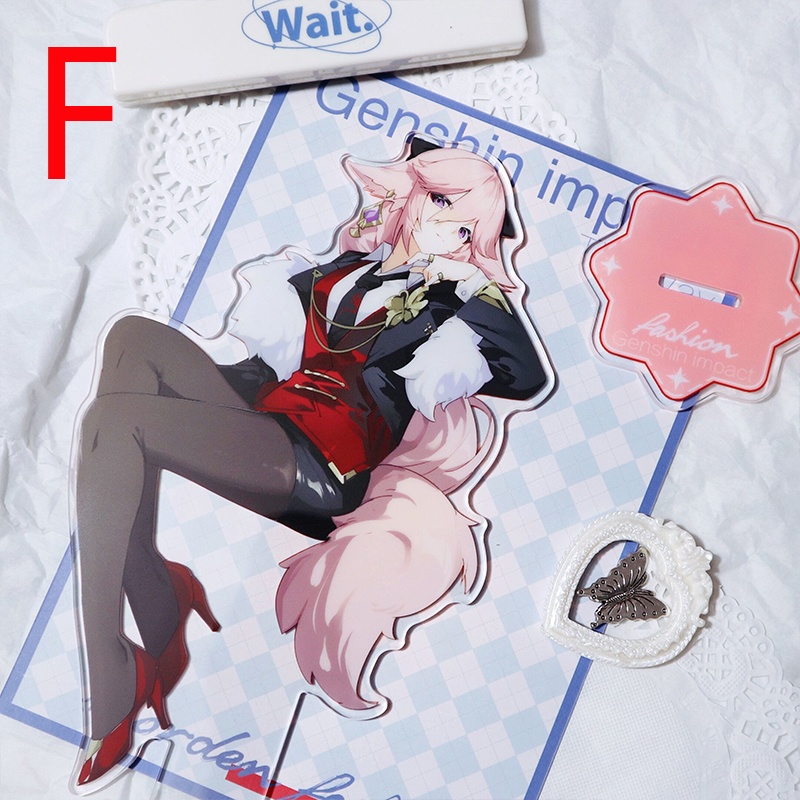Genshin Impact genshinimpact 原神 神里綾華 八重神子 魈 雷電将軍 楓原万葉 胡桃 エウルア 宵宮 アクリルスタンド