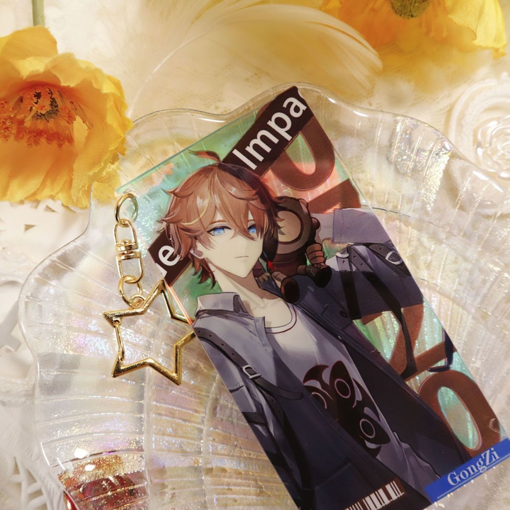 Genshin Impact genshinimpact 原神 魈 タルタリヤ 楓原万葉 鍾離 パンタローネ アクリルキーホルダー