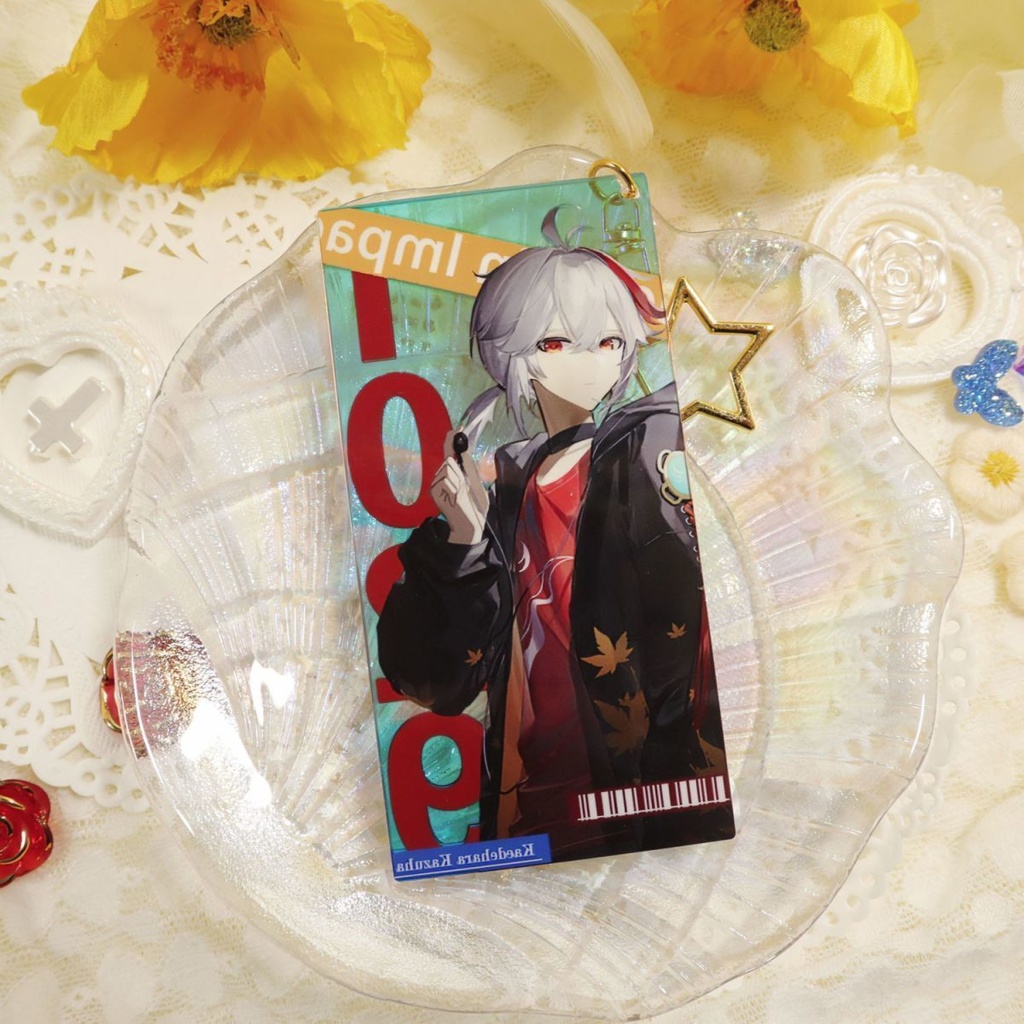 Genshin Impact genshinimpact 原神 魈 タルタリヤ 楓原万葉 鍾離 パンタローネ アクリルキーホルダー