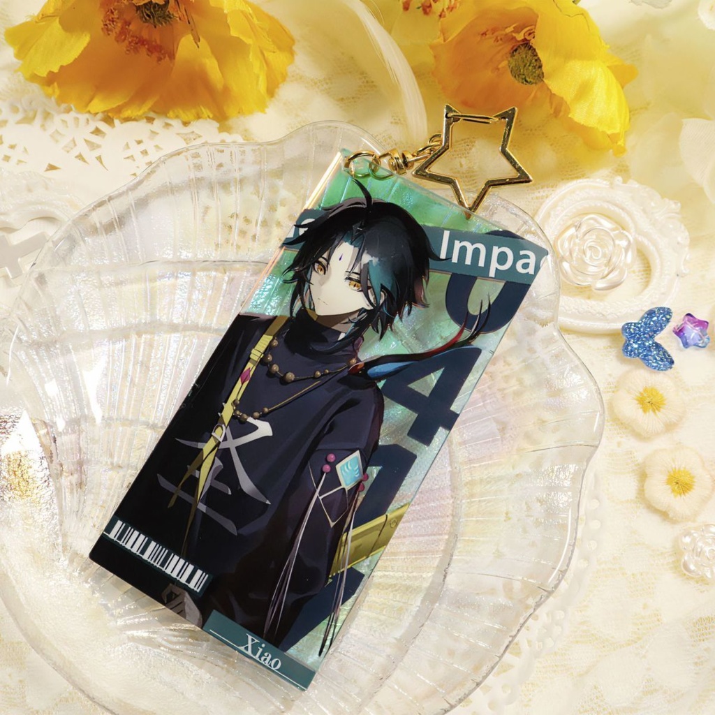 Genshin Impact genshinimpact 原神 魈 タルタリヤ 楓原万葉 鍾離 パンタローネ アクリルキーホルダー