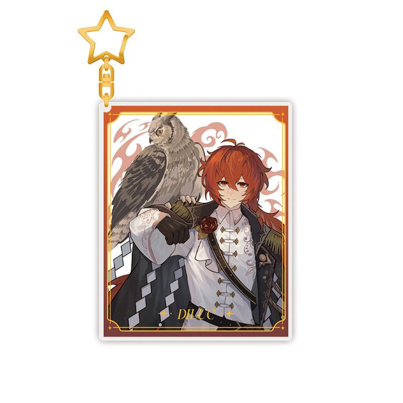 Genshin Impact genshinimpact 原神 ウェンティ スカラマシュ 魈 楓原万葉 ディルック アルハイゼン アクリルキーホルダー