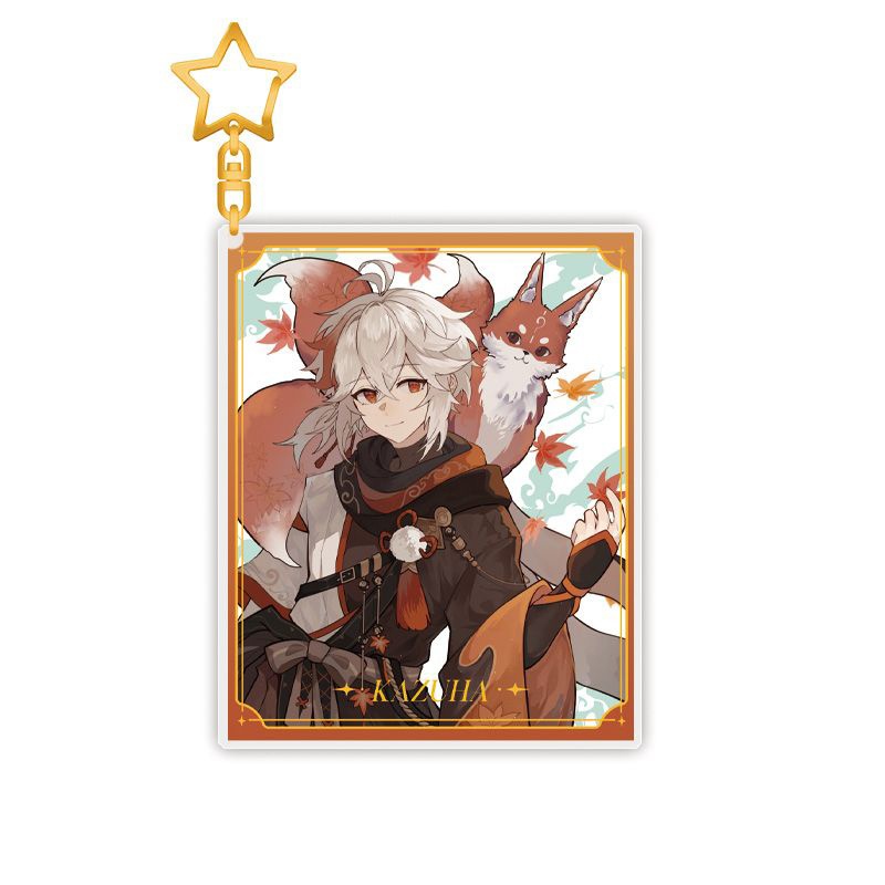 Genshin Impact genshinimpact 原神 ウェンティ スカラマシュ 魈 楓原万葉 ディルック アルハイゼン アクリルキーホルダー