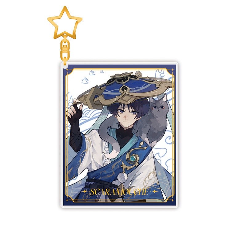 Genshin Impact genshinimpact 原神 ウェンティ スカラマシュ 魈 楓原万葉 ディルック アルハイゼン アクリルキーホルダー