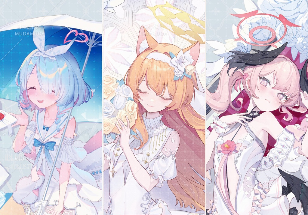 ブルーアーカイブ Blue Archive 下江コハル アロナ 伊落マリー アクリルキーホルダー