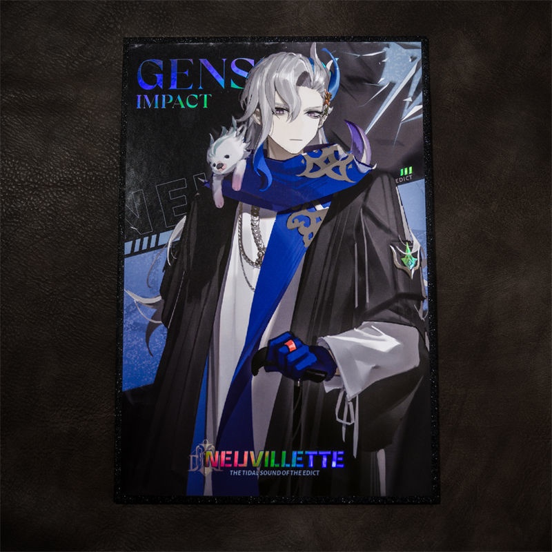Genshin Impact genshinimpact 原神 魈 アルハイゼン カーヴェ 神里綾人 ディルック スカラマシュ ヌヴィレット リオセスリ 色紙
