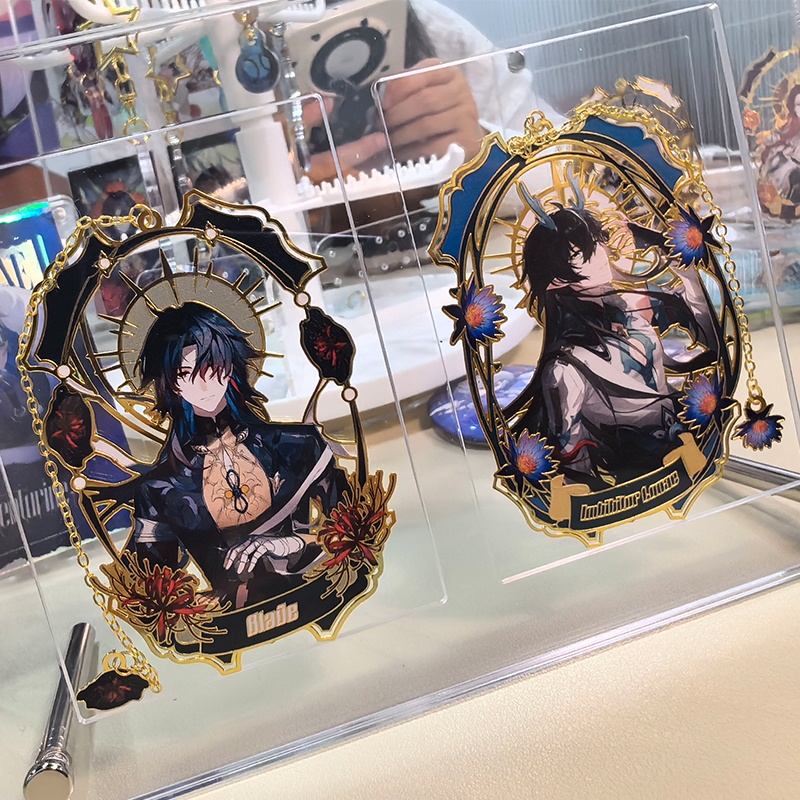 崩坏星穹铁道 崩壊:スターレイル 崩壊スターレイル スターレイル 刃 景元 アルジェンティ 銀枝 银枝 丹恒 飲月 饮月 メタル ブックマーク