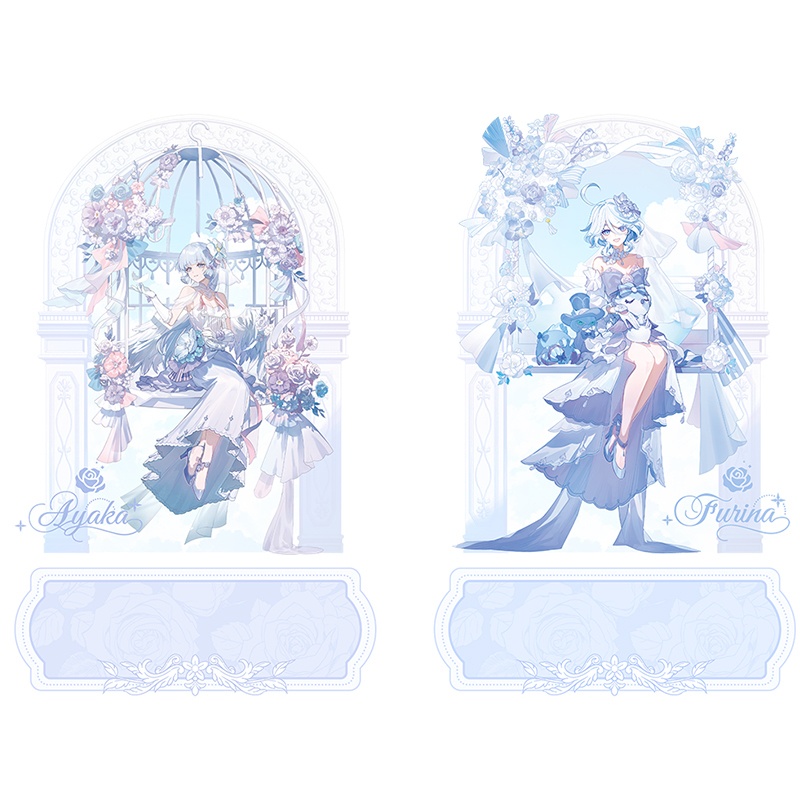 Genshin Impact genshinimpact 原神 フォカロル フリーナ 神里綾華 アクリルスタンド