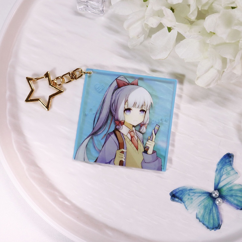 Genshin Impact 原神 鍾離 楓原万葉 魈 ディルック 神里綾華 エウルア 雷電将軍 八重神子 夜蘭 タルタリヤ アクリルキーホルダー