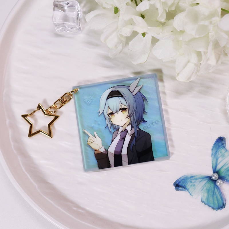 Genshin Impact 原神 鍾離 楓原万葉 魈 ディルック 神里綾華 エウルア 雷電将軍 八重神子 夜蘭 タルタリヤ アクリルキーホルダー