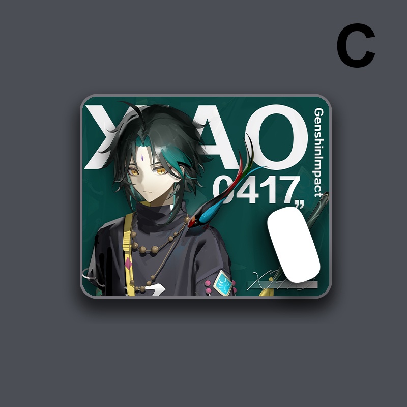 Genshin Impact 原神 アルハイゼン カーヴェ ヌヴィレット リオセスリ 鍾離 タルタリヤ 楓原万葉 スカラマシュ 魈 ディルック 神里綾人 マウスパッド