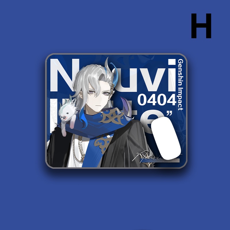 Genshin Impact 原神 アルハイゼン カーヴェ ヌヴィレット リオセスリ 鍾離 タルタリヤ 楓原万葉 スカラマシュ 魈 ディルック 神里綾人 マウスパッド