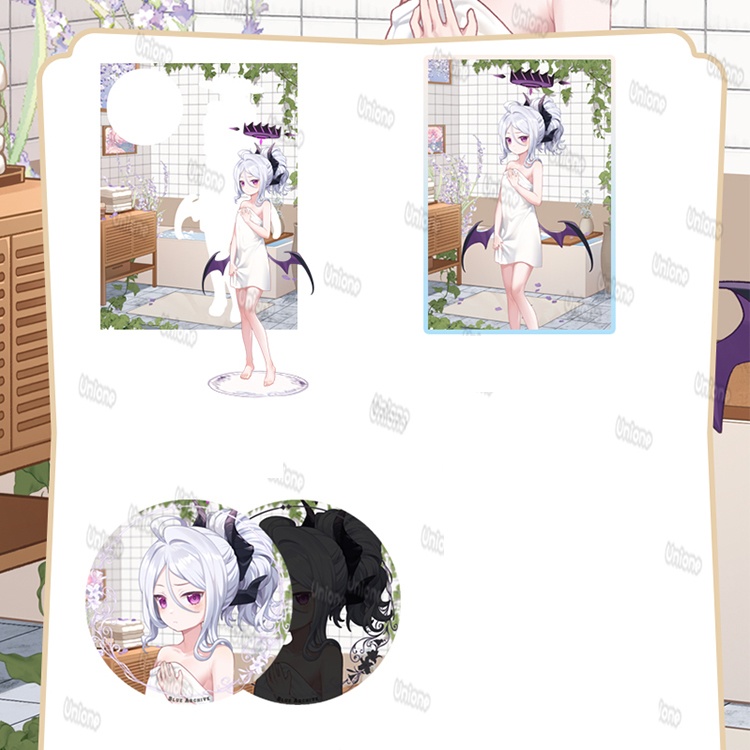 ブルーアーカイブ Blue Archive 空崎ヒナ 聖園ミカ 下江コハル 小鳥遊ホシノ アクリルスタンド 缶バッジ 色紙