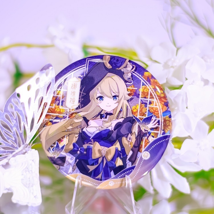 Genshin Impact genshinimpact 原神 フリーナ 神里綾華 胡桃 ナヴィア 千織 アクリルスタンド 缶バッジ