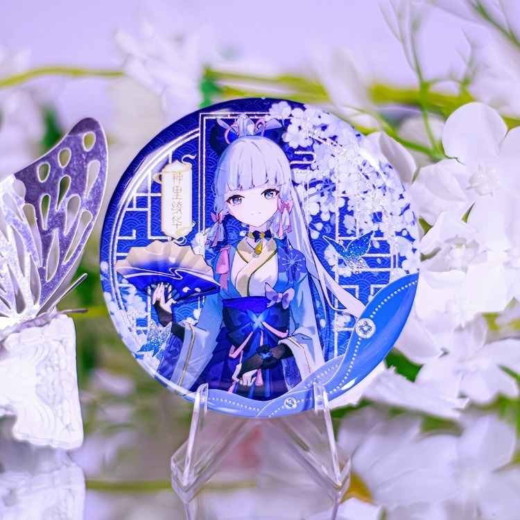 Genshin Impact genshinimpact 原神 フリーナ 神里綾華 胡桃 ナヴィア 千織 アクリルスタンド 缶バッジ