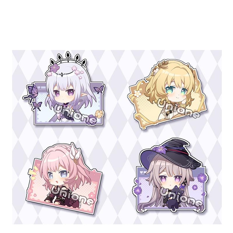 崩坏星穹铁道 崩壊:スターレイル 崩壊スターレイル スターレイル マダム・ヘルタ ヘルタ キャストリス キュレネ アグライア アクリルキーホルダー 缶バッジ