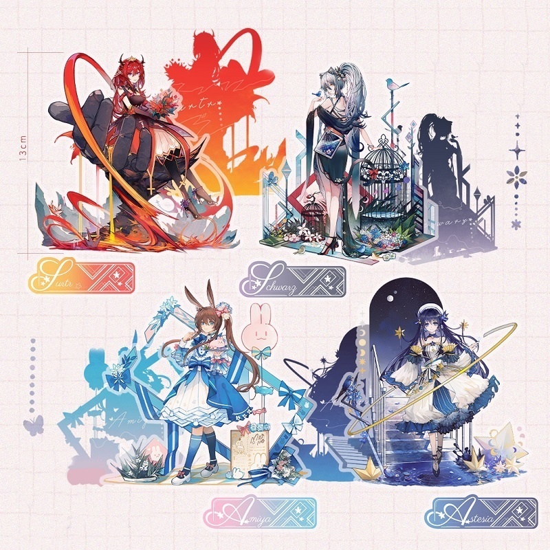 Arknights アークナイツ 明日方舟 アーミヤ スルト アステシア シュヴァルツ アクリルスタンド