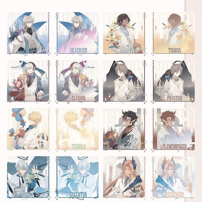 Arknights アークナイツ 明日方舟 シルバーアッシュ エリジウム パッセンジャー エンカク ソーンズ イグゼキュター ファントム テキーラ アクリルスタンド アクリルキーホルダー 缶バッジ