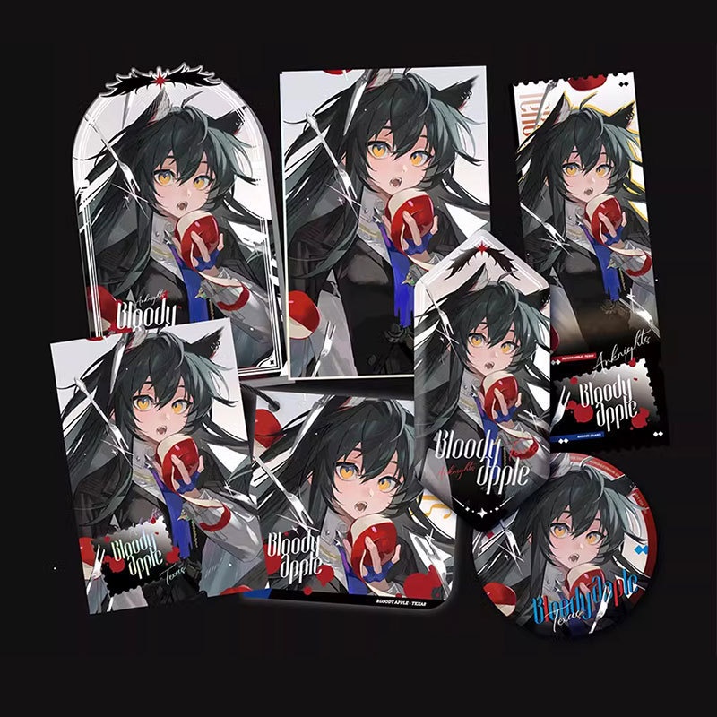 Arknights アークナイツ 明日方舟 テキサス アクリルブロック 缶バッジ 色紙 アクリルキーホルダー ブックマーク ポストカード