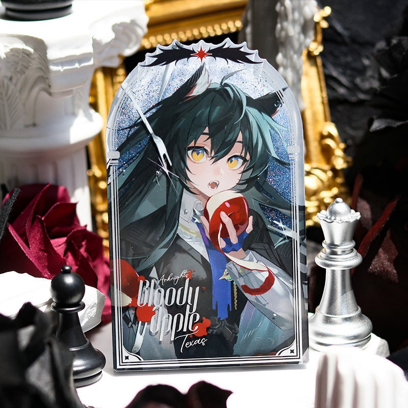 Arknights アークナイツ 明日方舟 テキサス アクリルブロック 缶バッジ 色紙 アクリルキーホルダー ブックマーク ポストカード