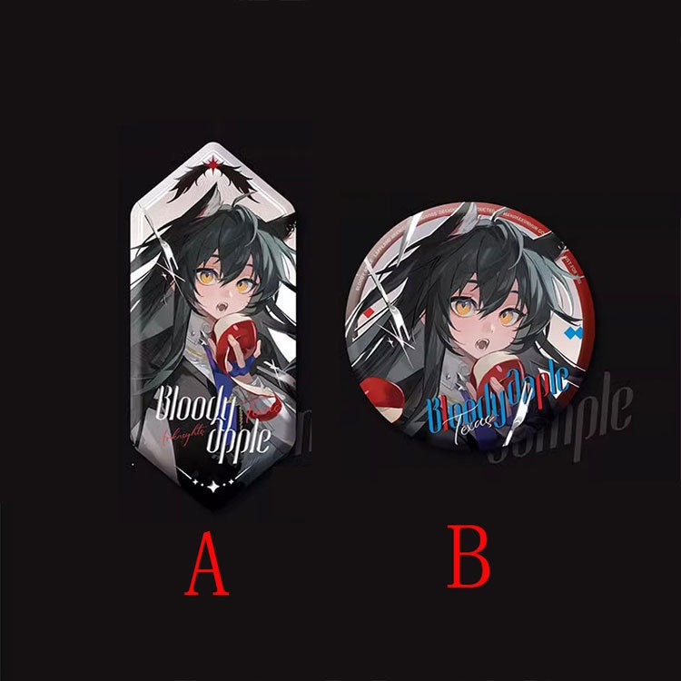 Arknights アークナイツ 明日方舟 テキサス アクリルブロック 缶バッジ 色紙 アクリルキーホルダー ブックマーク ポストカード