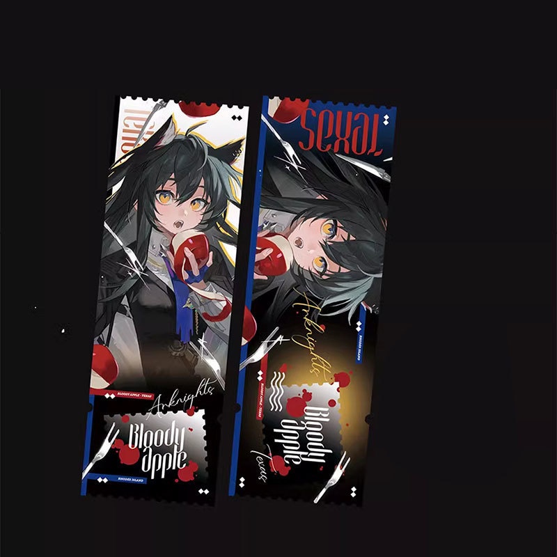 Arknights アークナイツ 明日方舟 テキサス アクリルブロック 缶バッジ 色紙 アクリルキーホルダー ブックマーク ポストカード