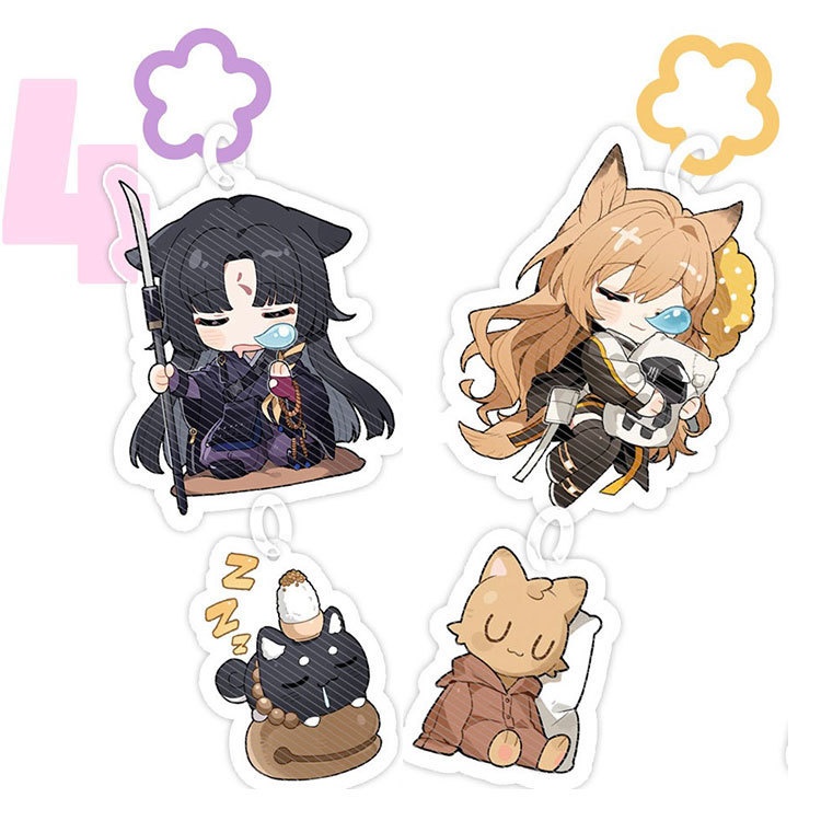Arknights アークナイツ 明日方舟 ケオベ サガ アクリルキーホルダー 缶バッジ