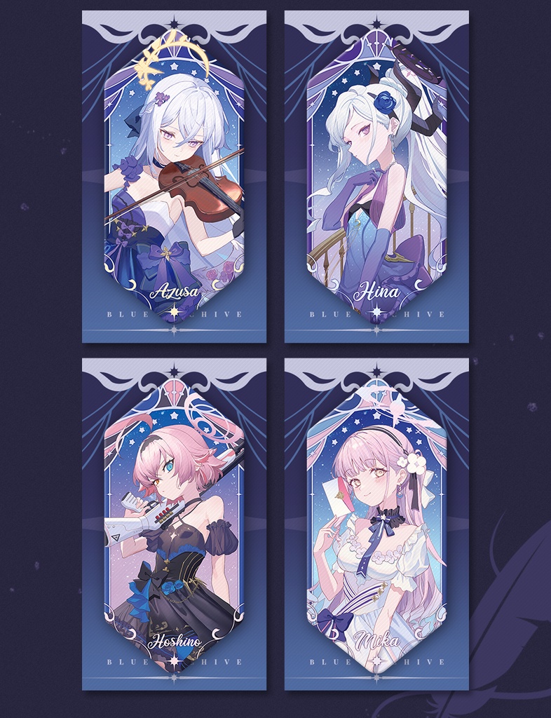 ブルーアーカイブ Blue Archive 白洲アズサ 聖園ミカ 空崎ヒナ 小鳥遊ホシノ 缶バッジ