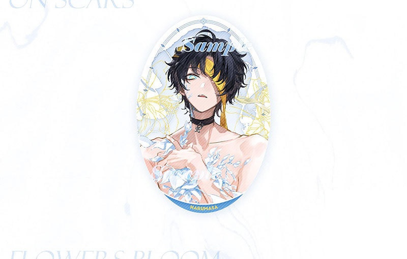 ゼンゼロ 浅羽悠真 アクリルキーホルダー 缶バッジ