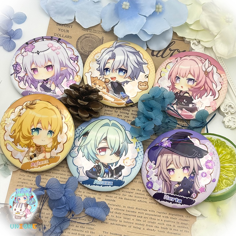 崩坏星穹铁道 崩壊:スターレイル 崩壊スターレイル スターレイル アナイクス ヘルタ キャストリス ファイノン キュレネ アグライア アクリルスタンド アクリルキーホルダー 缶バッジ