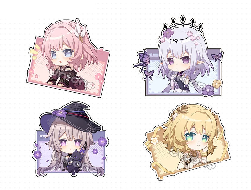 崩坏星穹铁道 崩壊:スターレイル 崩壊スターレイル スターレイル アナイクス ヘルタ キャストリス ファイノン キュレネ アグライア アクリルスタンド アクリルキーホルダー 缶バッジ