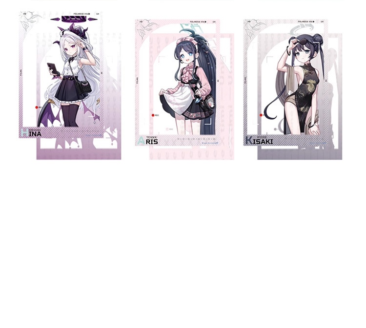 bluearchive ブルーアーカイブ Blue Archive 空崎ヒナ 天童アリス 竜華キサキ アクリルスタンド アクリルキーホルダー 缶バッジ