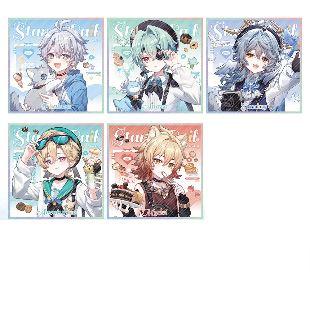 崩坏星穹铁道 崩壊:スターレイル 崩壊スターレイル スターレイル モーディス ファイノン アナイクス アベンチュリン サンデー アクリルスタンド ブックマーク 缶バッジ 色紙