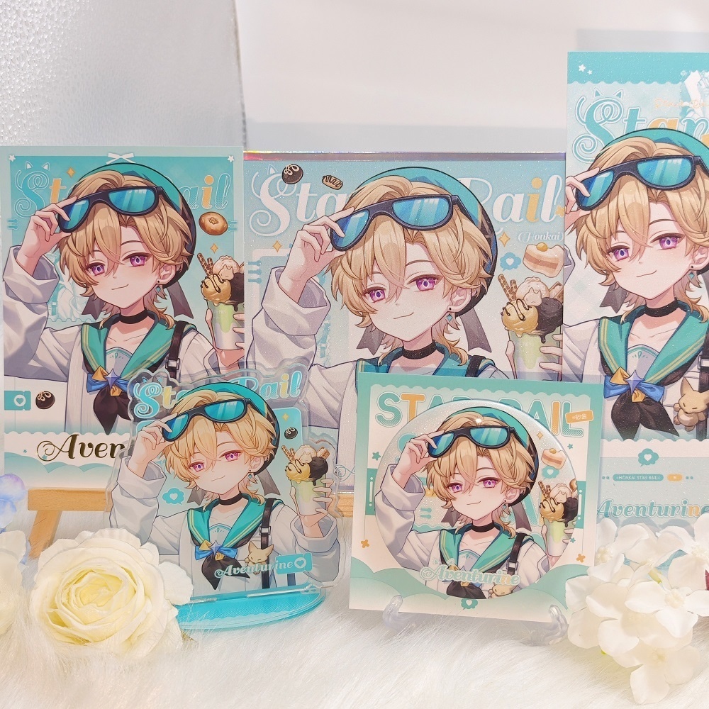 崩坏星穹铁道 崩壊:スターレイル 崩壊スターレイル スターレイル モーディス ファイノン アナイクス アベンチュリン サンデー アクリルスタンド ブックマーク 缶バッジ 色紙