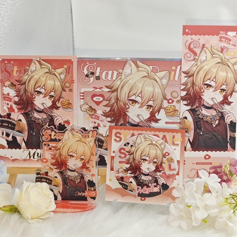 崩坏星穹铁道 崩壊:スターレイル 崩壊スターレイル スターレイル モーディス ファイノン アナイクス アベンチュリン サンデー アクリルスタンド ブックマーク 缶バッジ 色紙