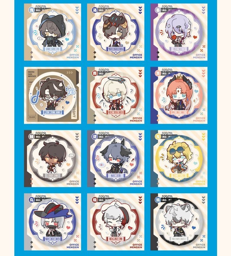 Arknights アークナイツ 明日方舟 ファントム イグゼキュター パッセンジャー ソーンズ ロゴス logos テキーラ ウルピアヌス エリジウム シルバーアッシュ トラゴディア シャレム 剧作家 アクリルスタンド 缶バッジ