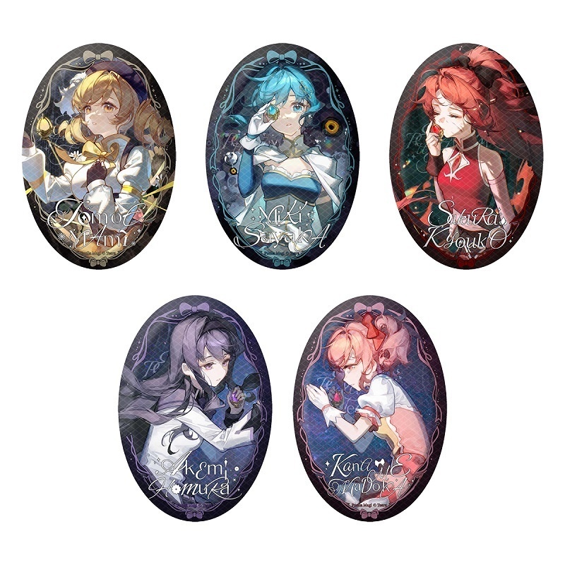 魔法少女まどか☆マギカ 佐倉杏子 鹿目まどか 美樹さやか 巴マミ 暁美ほむら アクリルキーホルダー 缶バッジ 色紙