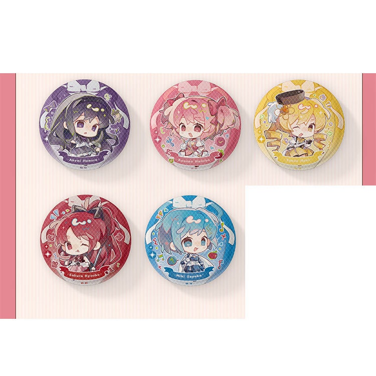 魔法少女まどか☆マギカ 佐倉杏子 鹿目まどか 美樹さやか 巴マミ 暁美ほむら アクリルキーホルダー 缶バッジ