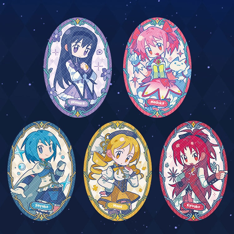 魔法少女まどか☆マギカ 佐倉杏子 鹿目まどか 美樹さやか 巴マミ 暁美ほむら アクリルキーホルダー アクリルスタンド 缶バッジ