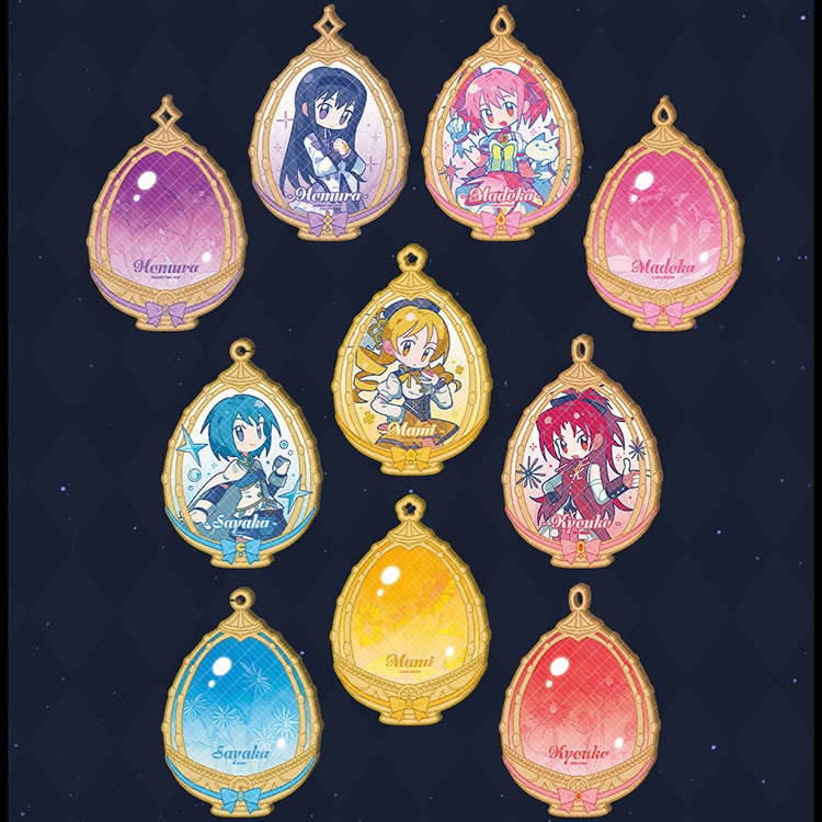 魔法少女まどか☆マギカ 佐倉杏子 鹿目まどか 美樹さやか 巴マミ 暁美ほむら アクリルキーホルダー アクリルスタンド 缶バッジ