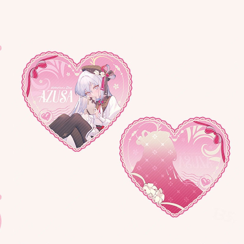 ブルーアーカイブ Blue Archive 白洲アズサ アクリルスタンド アクリルキーホルダー 缶バッジ