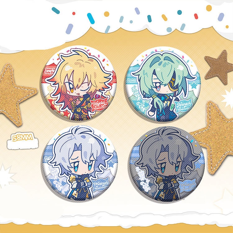 崩坏星穹铁道 崩壊:スターレイル 崩壊スターレイル スターレイル ファイノン モーディス アナイクス アクリルスタンド 缶バッジ