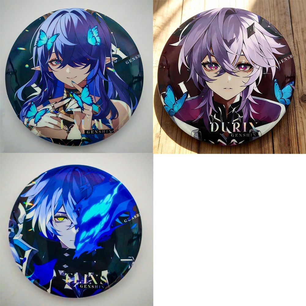 GenshinImpact genshin impact 原神 ラウマ ドゥリン フリンズ 缶バッジ