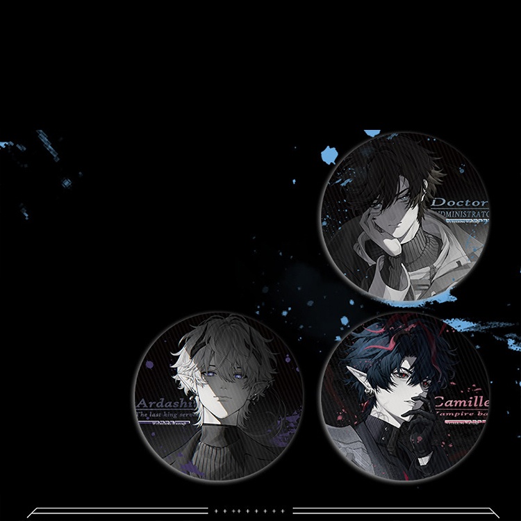 Arknights 明日方舟 アークナイツ アークナイツ:エンドフィールド エンドフィールド 管理人 カミーユ アルダシル アクリルキーホルダー 色紙 缶バッジ