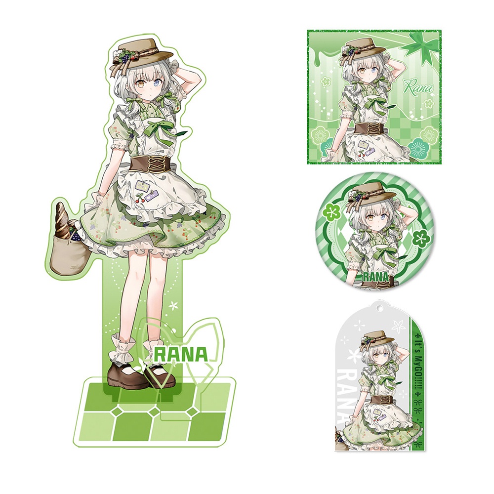 BanG Dream! バンドリ! バンドリ 千早愛音 長崎そよ 高松燈 要楽奈 椎名 立希 アクリルスタンド 色紙 缶バッジ アクリルキーホルダー