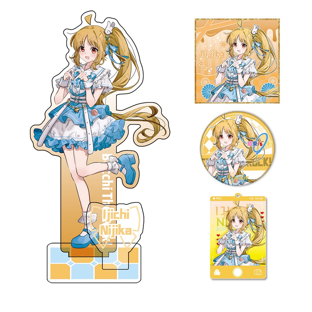 ぼっち・ざ・ろっく! 伊地知虹夏 アクリルスタンド 色紙 缶バッジ アクリルキーホルダー