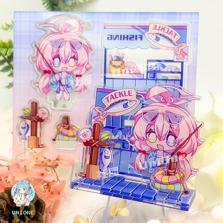 ブルーアーカイブ Blue Archive 空崎ヒナ 小鳥遊ホシノ プラナ 旗見エリカ アクリルスタンド