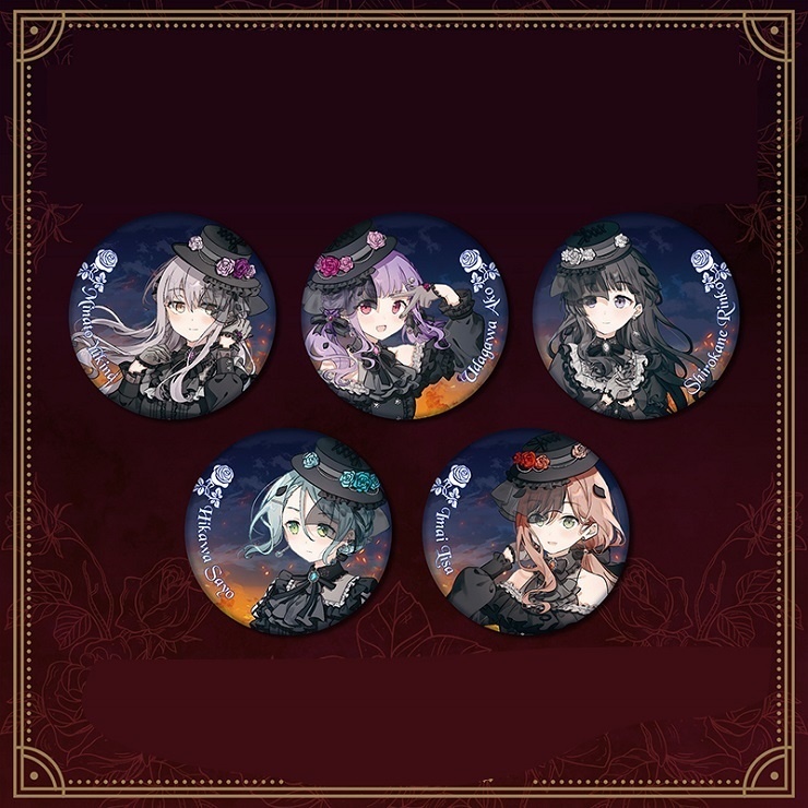 Roselia BanG Dream! バンドリ! バンドリ 湊友希那 今井リサ 氷川紗夜 白金燐子 宇田川あこ アクリルスタンド 色紙 缶バッジ