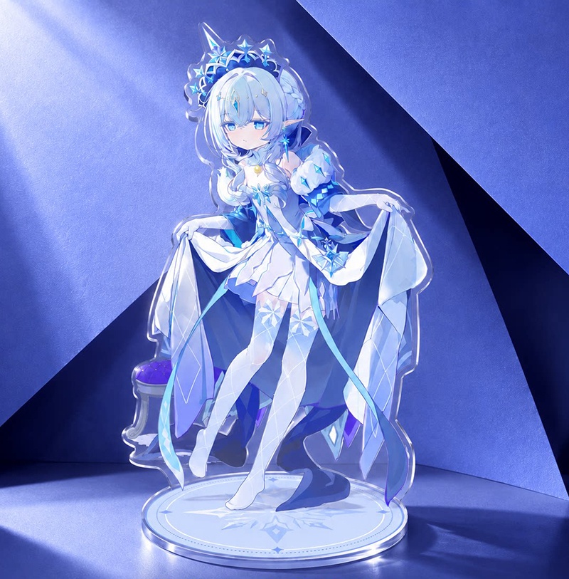 Genshin Impact 原神 アナスターシャ アナスターシャ・フョードロヴナ・スネージナヤ アクリルスタンド 缶バッジ 色紙 チェキ